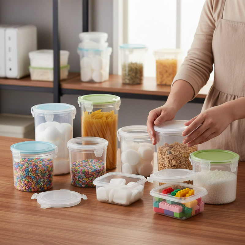 2026 Top Plastic Jar with Lid Features and Uses Guide?