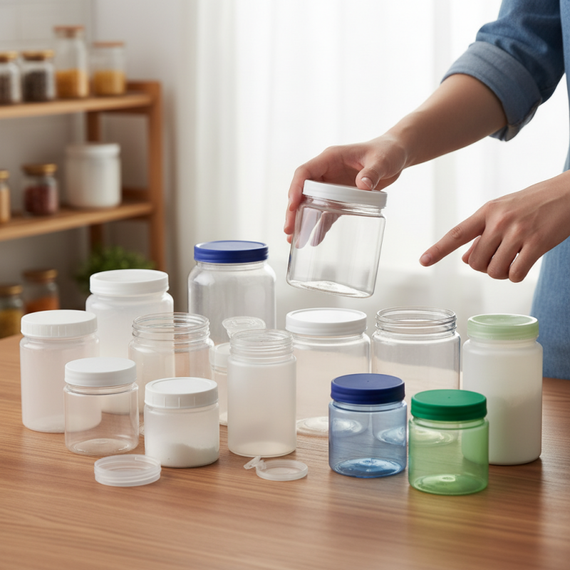 How to Choose the Best Plastic Jar with Lid for Your Needs?