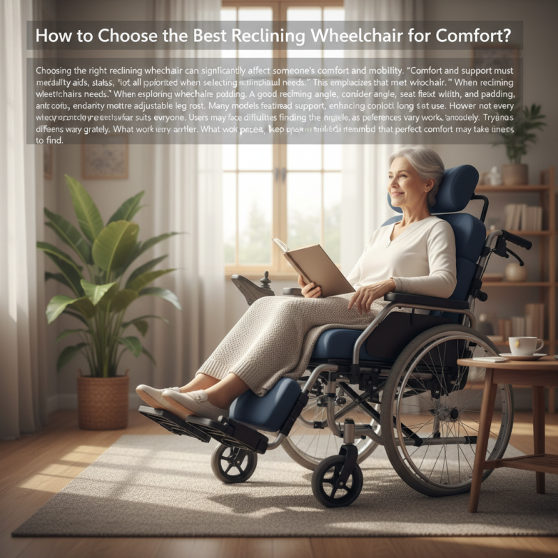 How to Choose the Best Reclining Wheelchair for Comfort?