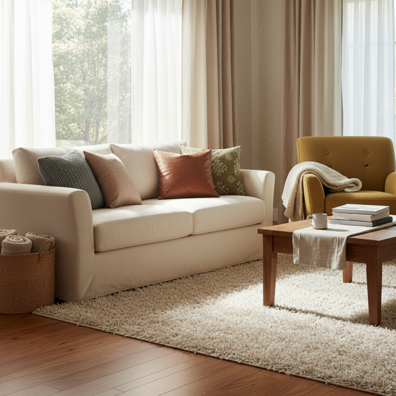 Best Home Textile Fabric Types for a Cozy Living Space?