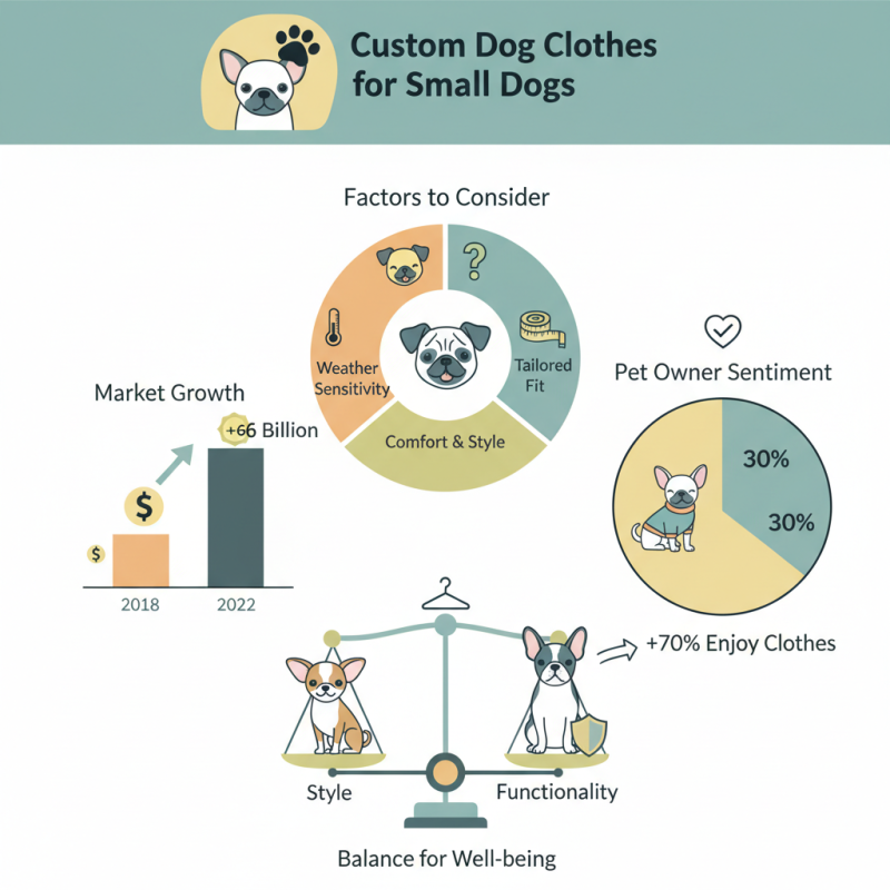 How to Choose Custom Dog Clothes for Small Dogs?