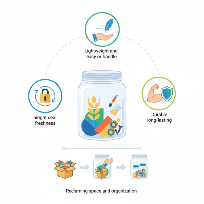 Why Choose a Plastic Jar with Lid for Your Storage Needs?