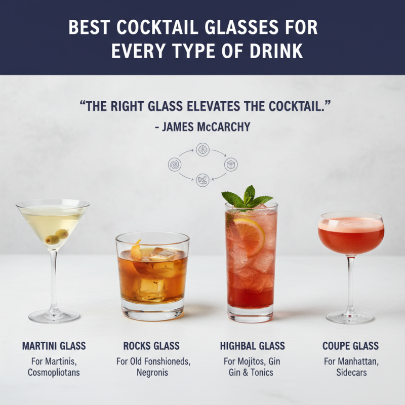 Best Cocktail Glasses for Every Type of Drink?