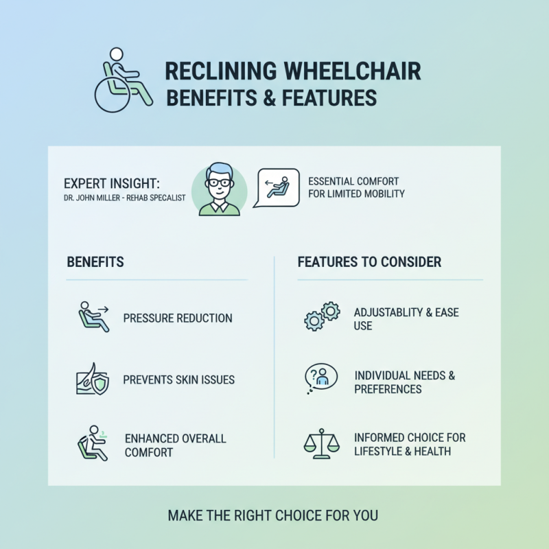 Reclining Wheelchair Benefits and Features to Consider?