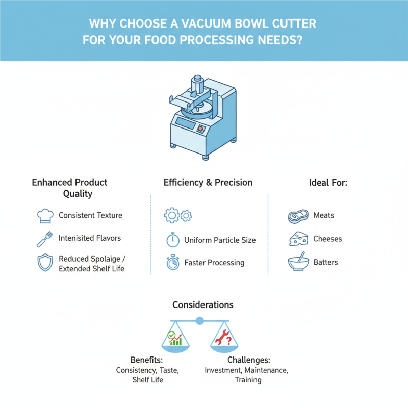 Why Choose a Vacuum Bowl Cutter for Your Food Processing Needs?