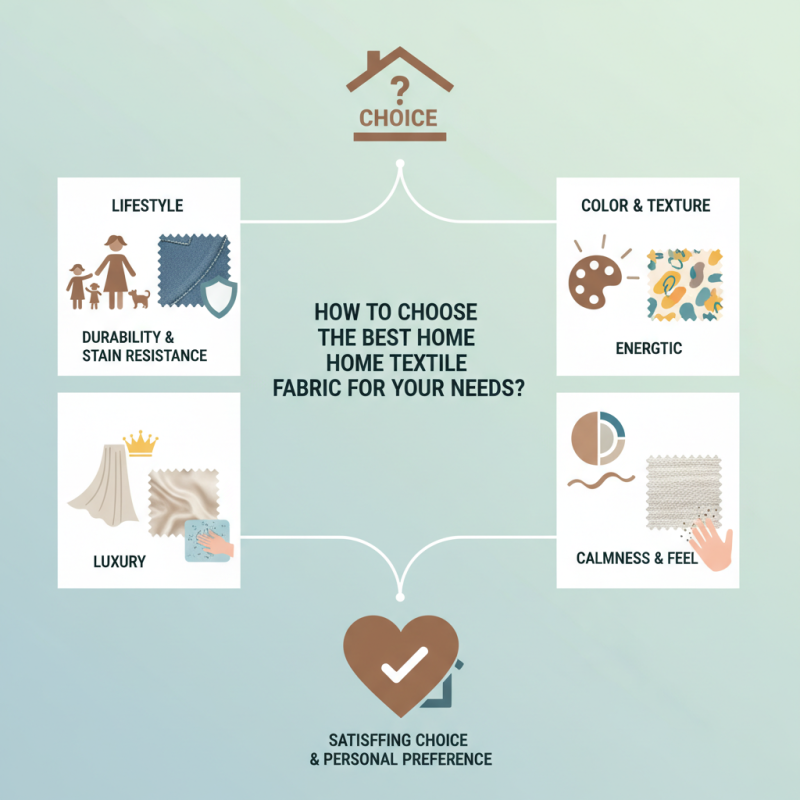 How to Choose the Best Home Textile Fabric for Your Needs?