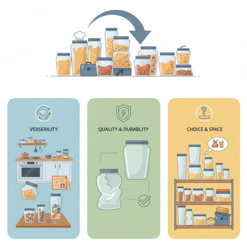 Best Plastic Jar with Lid Options for Your Storage Needs?