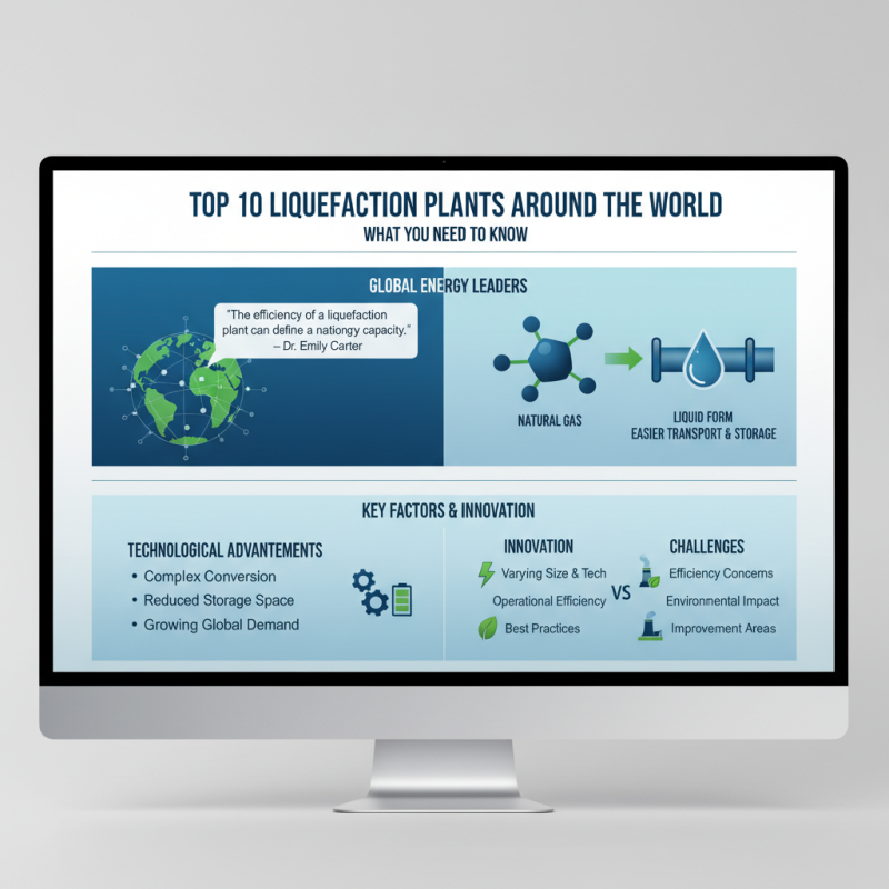 Top 10 Liquefaction Plants Around the World What You Need to Know