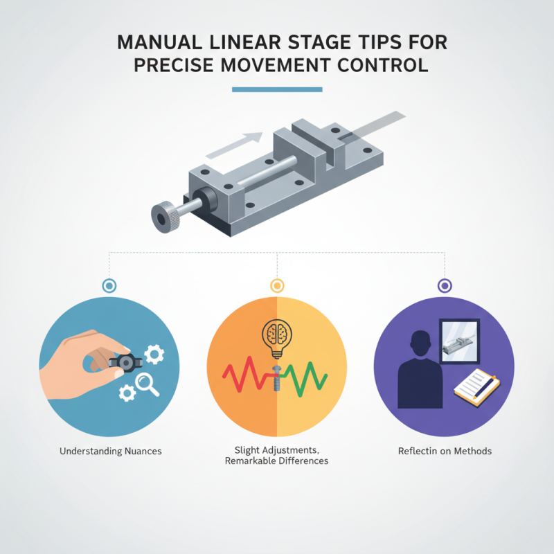 Manual Linear Stage Tips for Precise Movement Control?
