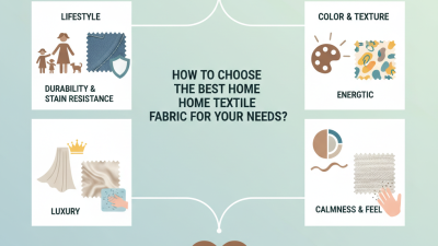 How to Choose the Best Home Textile Fabric for Your Needs?