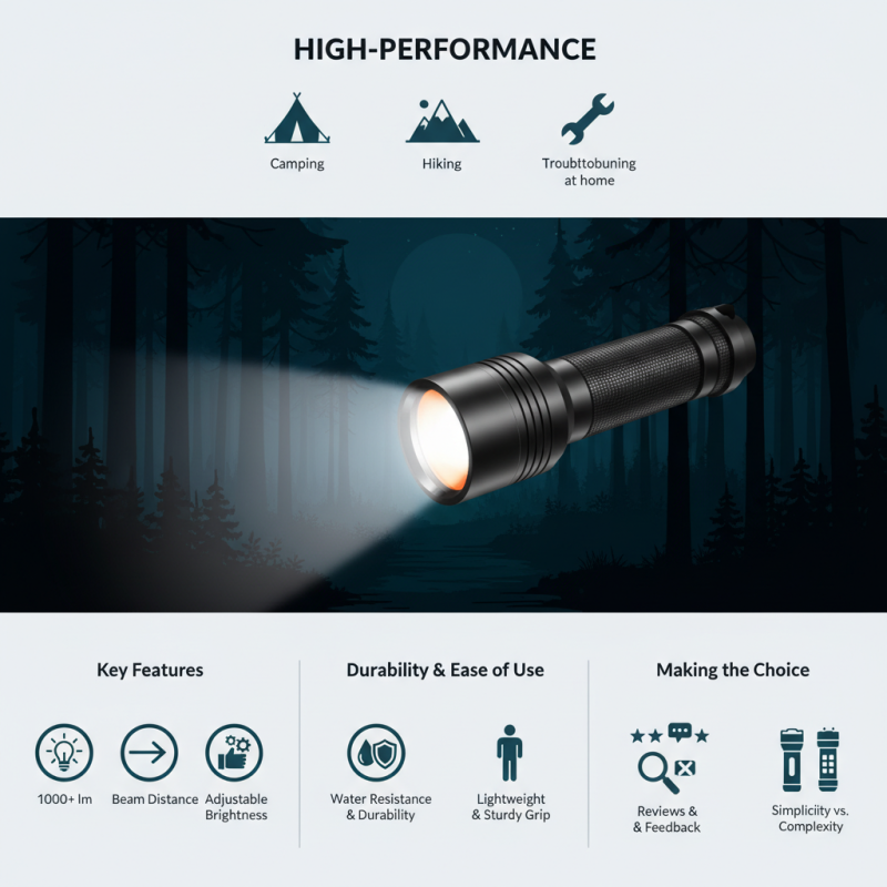 What is a High Performance Flashlight and How to Choose One?