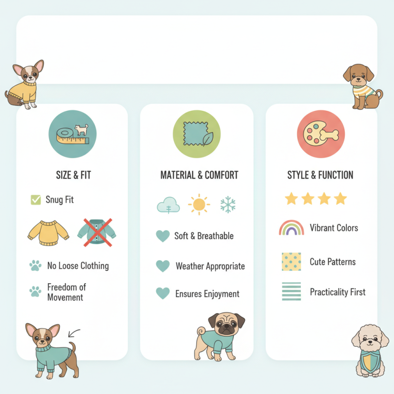 Best Custom Dog Clothes for Small Dogs What to Consider?