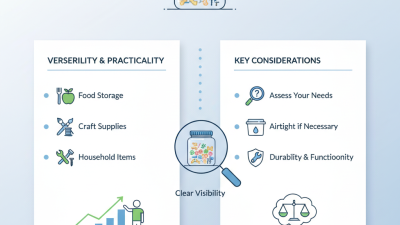 Why Choose a Plastic Jar with Lid for Your Storage Needs?
