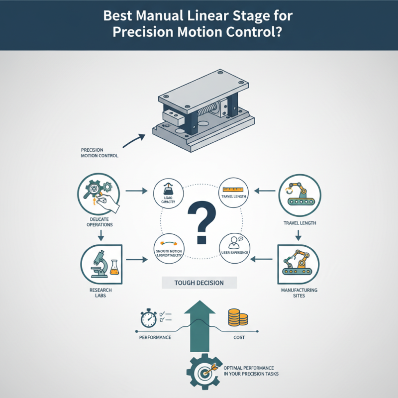 Best Manual Linear Stage for Precision Motion Control?