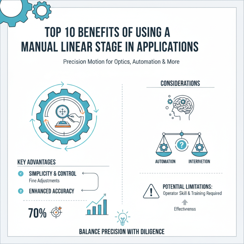 Top 10 Benefits of Using a Manual Linear Stage in Applications?
