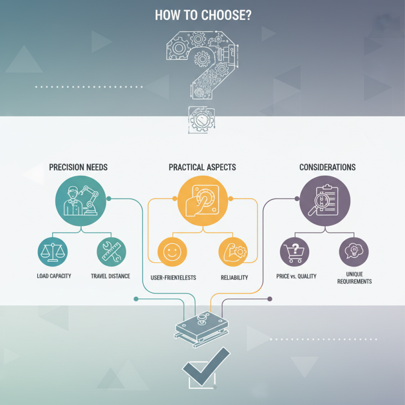 How to Choose the Best Manual Linear Stage for Your Needs?