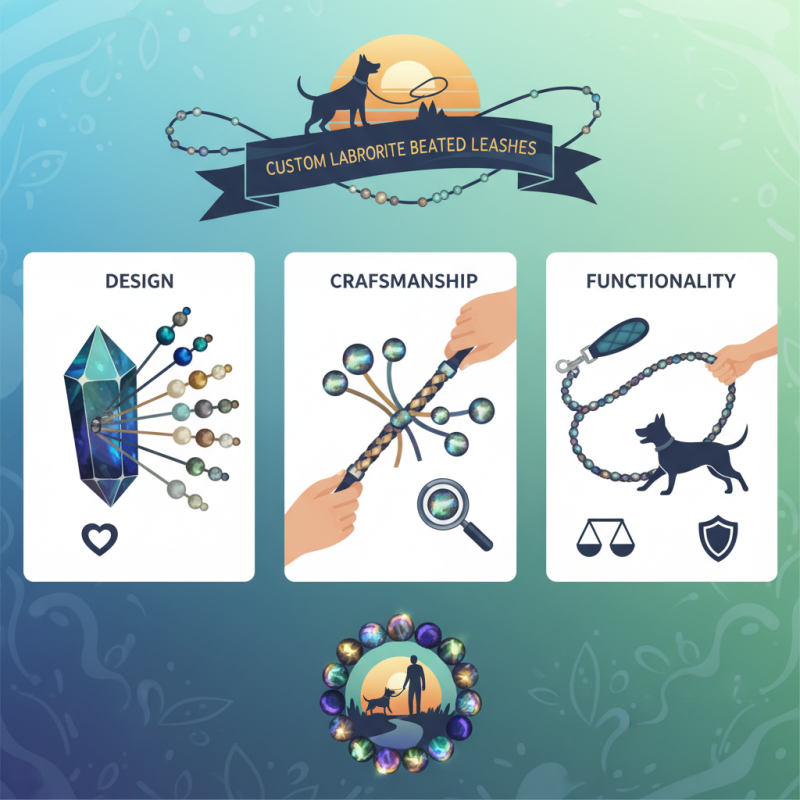 Best Custom Labradorite Beaded Leash Options for Pets?