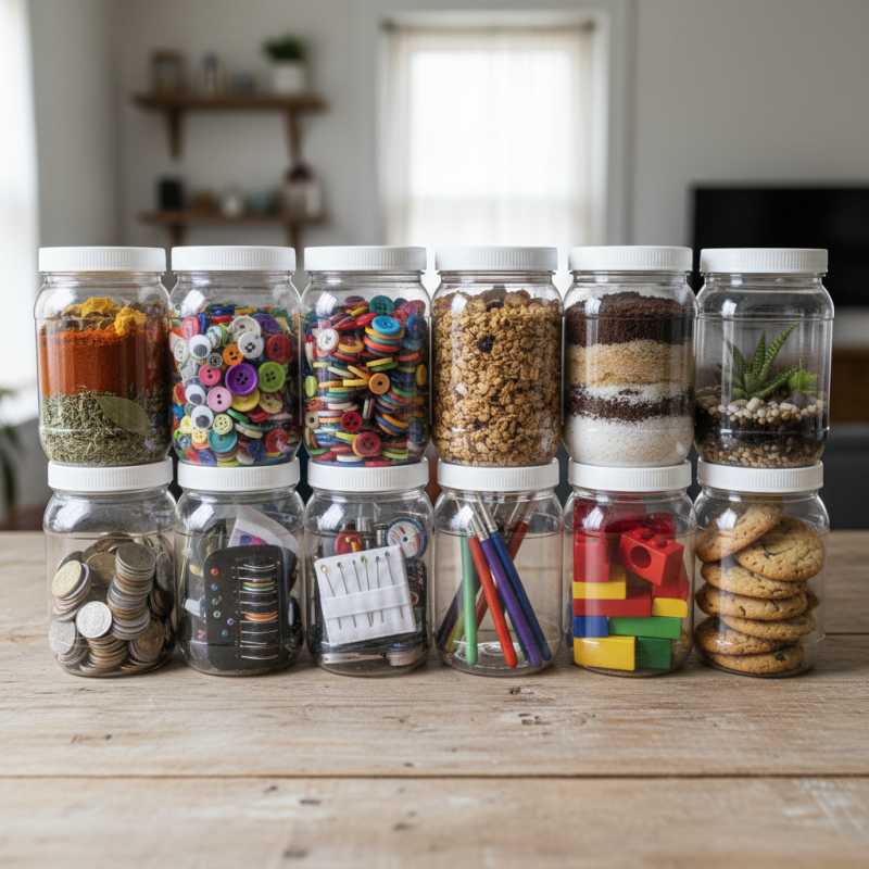 Top 10 Uses for Plastic Jars with Lids in Daily Life?