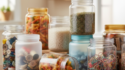 What is a Plastic Jar with Lid Used For?