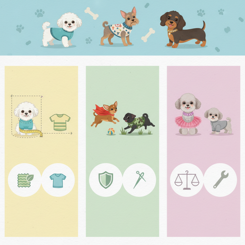 How to Choose Custom Dog Clothes for Small Dogs?