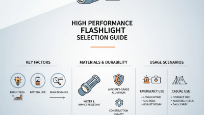High Performance Flashlight Tips for Choosing the Best One?