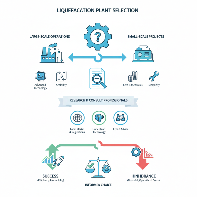 How to Choose the Right Liquefaction Plant for Your Needs?
