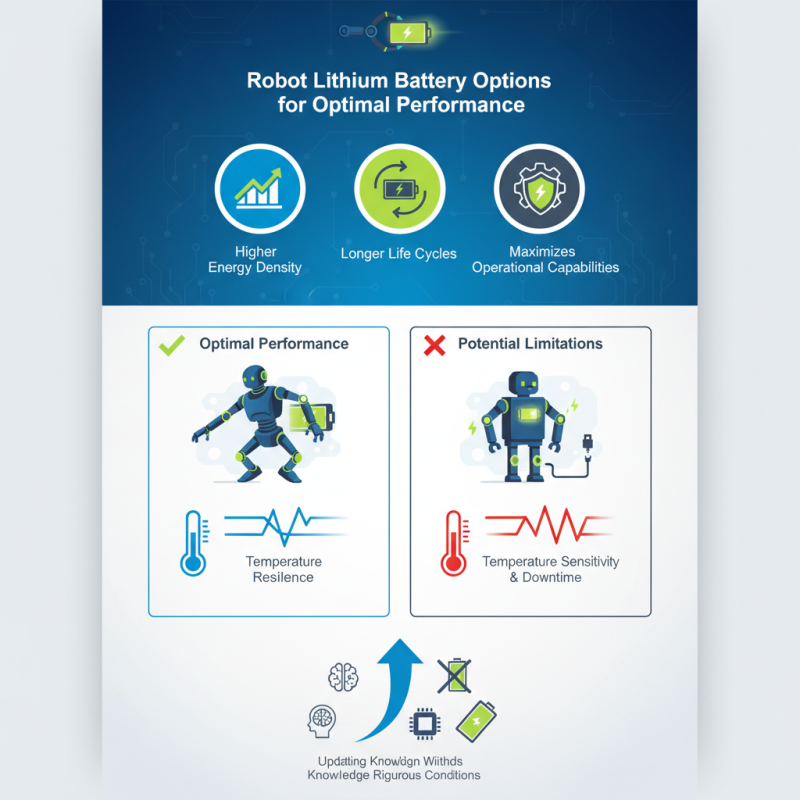 Best Robot Lithium Battery Options for Optimal Performance?