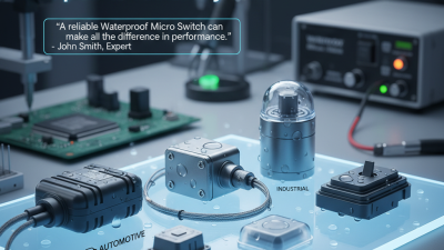 2026 Best Waterproof Micro Switch Options for Every Use?