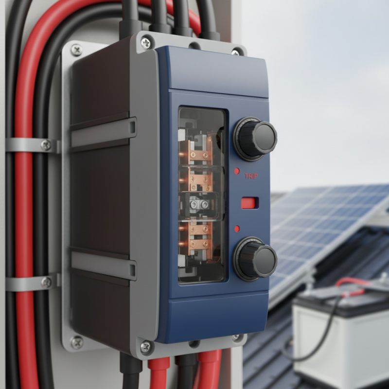 Why Choose MCCB DC Breaker for Your Electrical Projects?