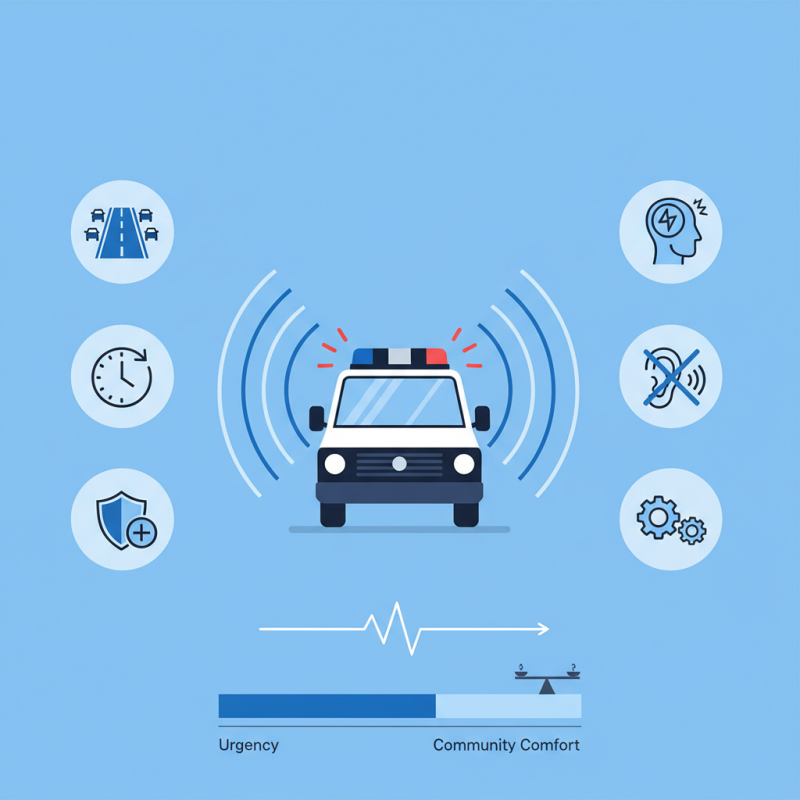 Why Do Police Vans Use Sirens for Emergency Response?