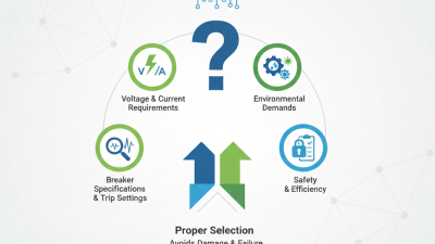 How to Choose the Right MCCB DC Breaker for Your Project?