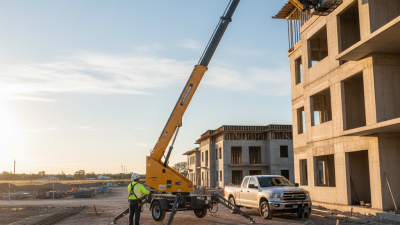 Top Tips for Using a Towable Boom Lift Safely and Efficiently?