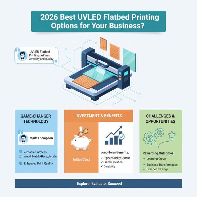 2026 Best UVLED Flatbed Printing Options for Your Business?