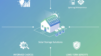 How to Choose the Right Solar Storage Solutions for Your Home?