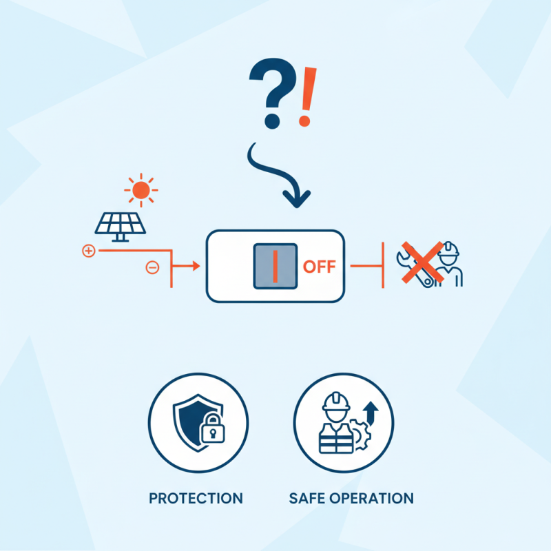 What is a DC Isolation Switch and Why is it Important?