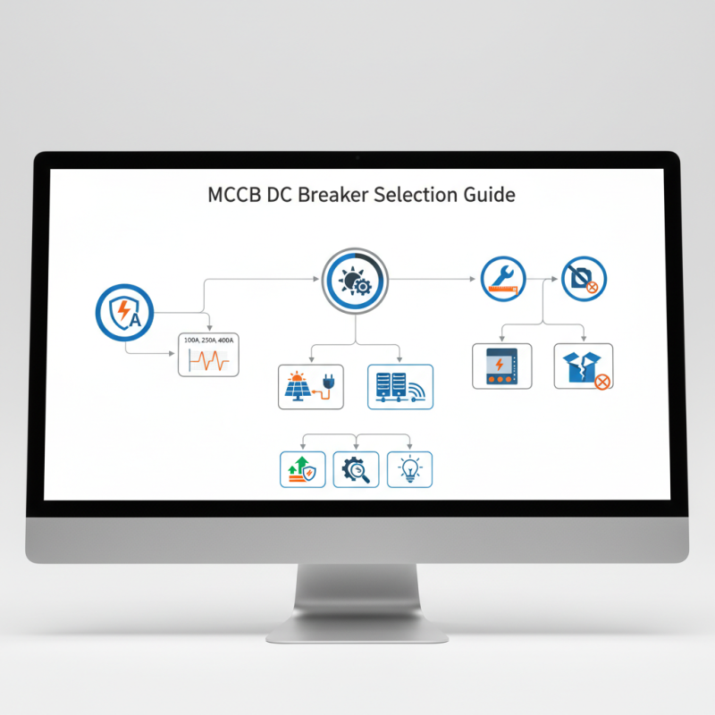 How to Choose the Right MCCB DC Breaker for Your Needs?