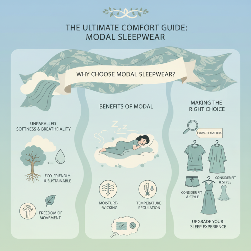 Why Choose Modal Sleepwear for Ultimate Comfort?