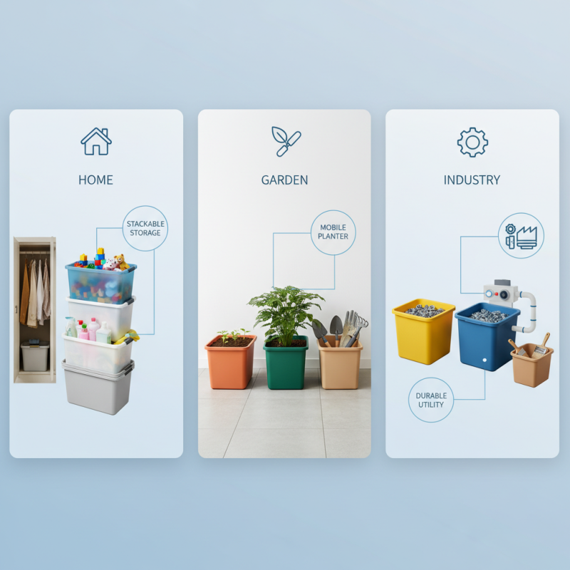 Best Uses for Rectangular Plastic Buckets You Need to Know?