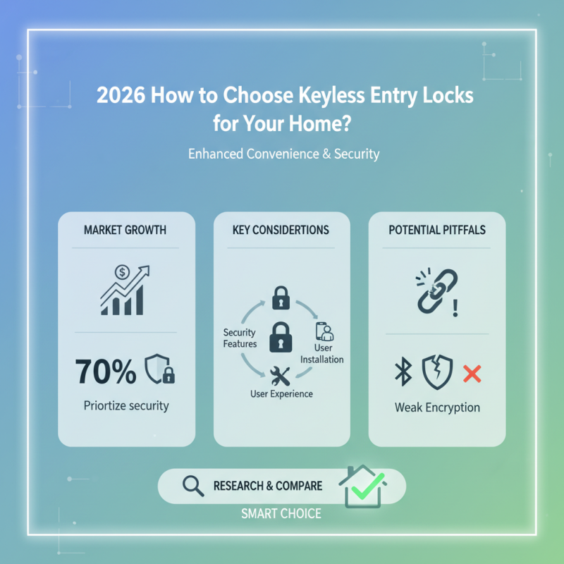 2026 How to Choose Keyless Entry Door Locks for Your Home?