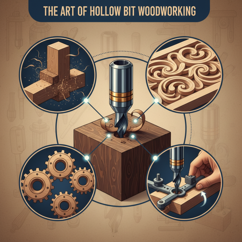 How to Use a Hollow Bit for Woodworking Projects?