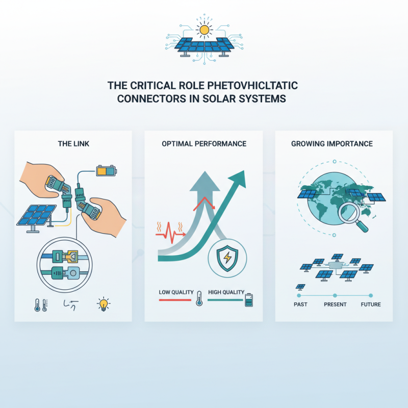 What is the role of Photovoltaic connectors in solar systems?