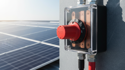 What Is a DC Isolation Switch and How Does It Work?