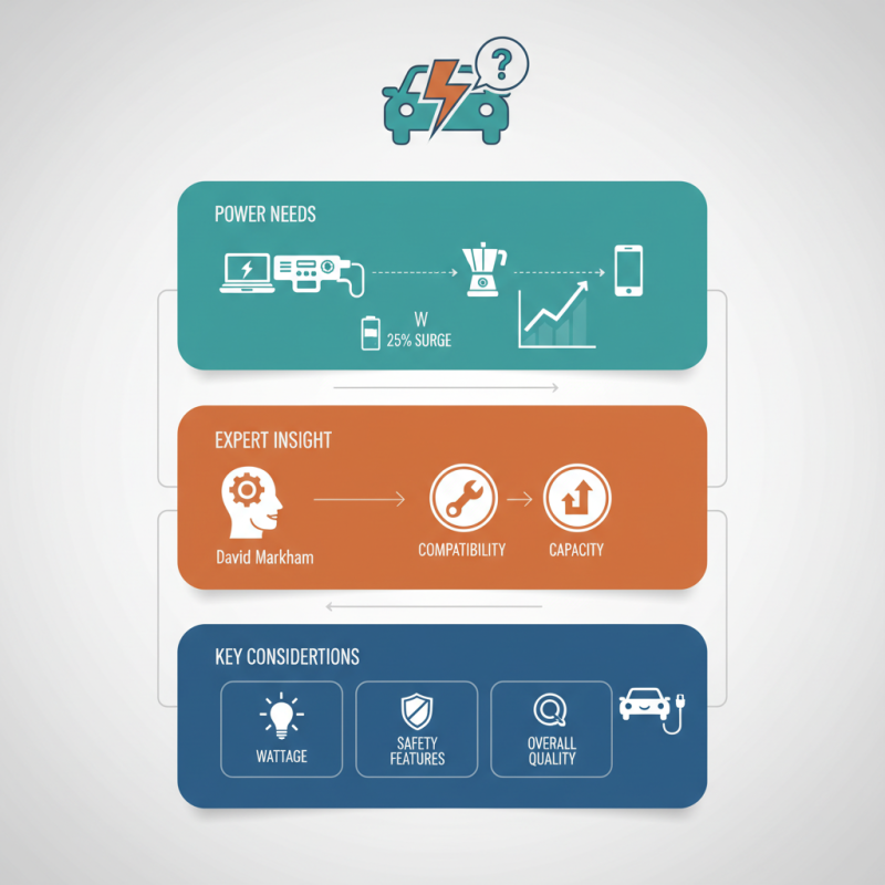 How to Choose the Best Vehicle Power Inverter for Your Needs?