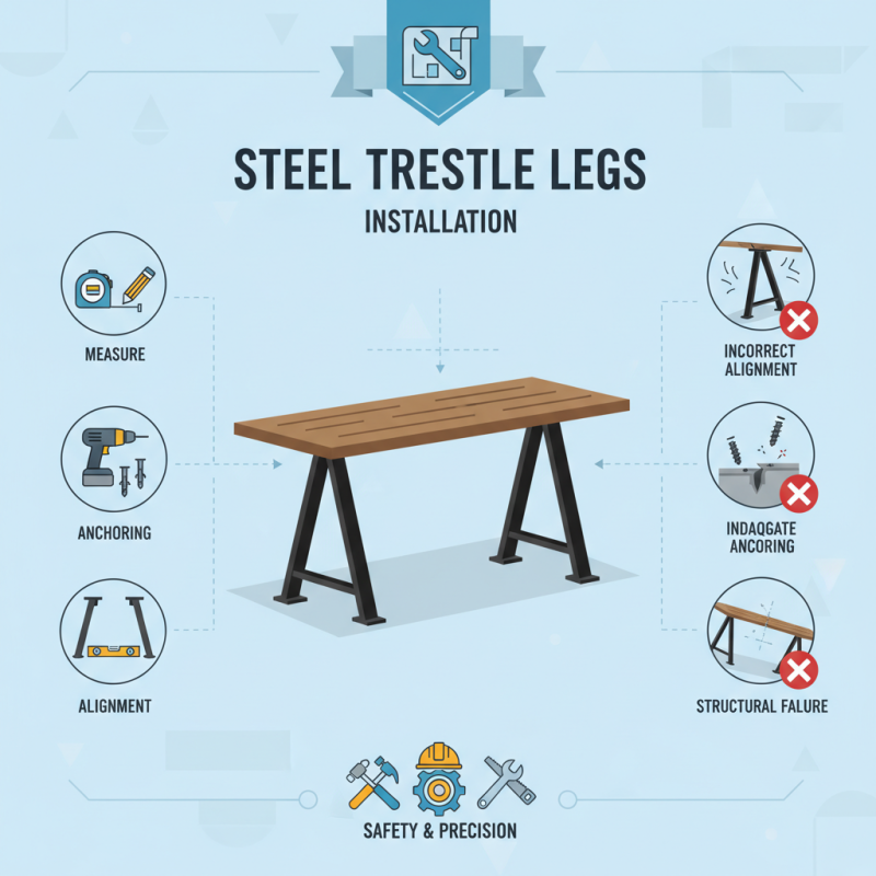 How to Install Steel Trestle Legs for Your Project?