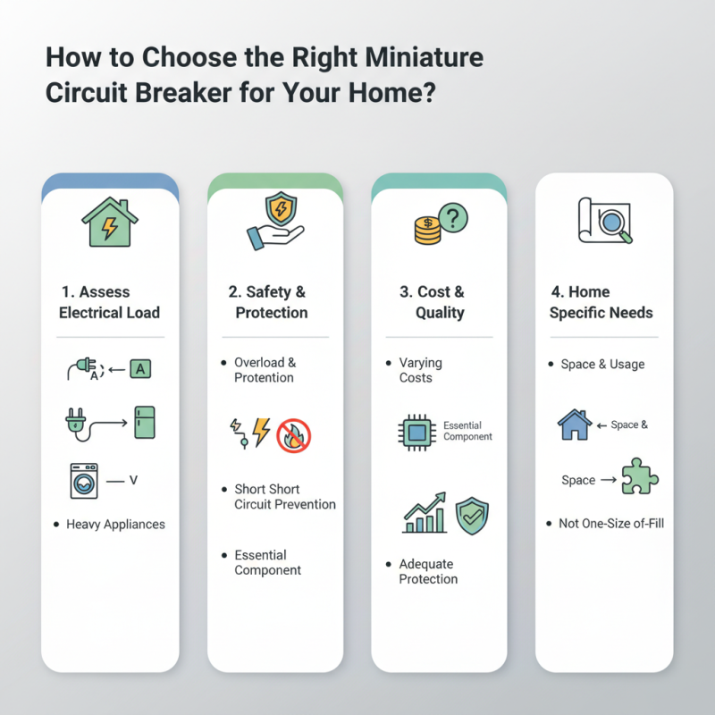 How to Choose the Right Miniature Circuit Breaker for Your Home?