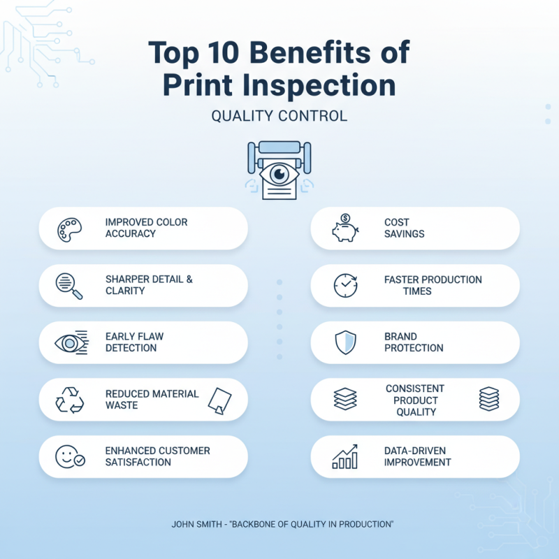 Top 10 Benefits of Print Inspection for Quality Control?