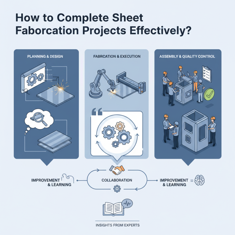 How to Complete Sheet Metal Fabrication Projects Effectively?
