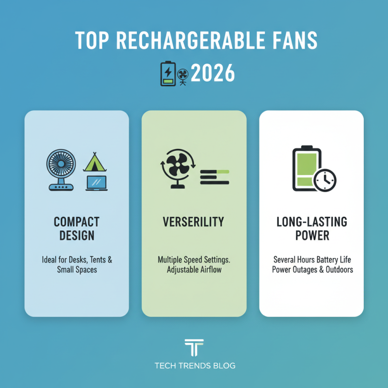 2026 Top Rechargeable Fan Features and Best Options?