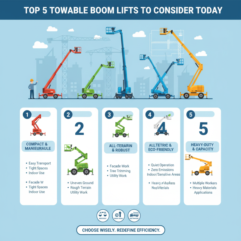 Top 5 Towable Boom Lifts You Should Consider Today?