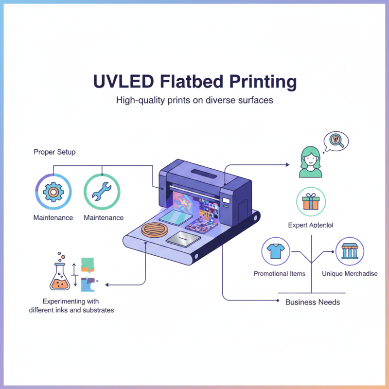 How to Use UVLED Flatbed Printing for Your Business Needs?